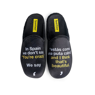 Slippers "Estas como una putx cabra"
