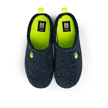 Slippers Chinela Pistacho- Marino