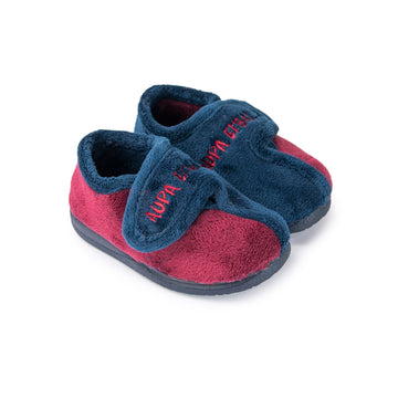 Zapatillas tipo Botita para niño/a del SD Eibar Oficiales con Lema "Aupa Eibar"