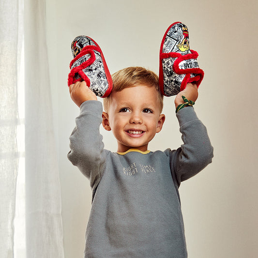Zapatillas estilo bota Niños Zipi y Zape