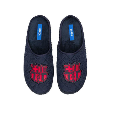 Slippers FC Barcelona Acolchadas Amatista Azul