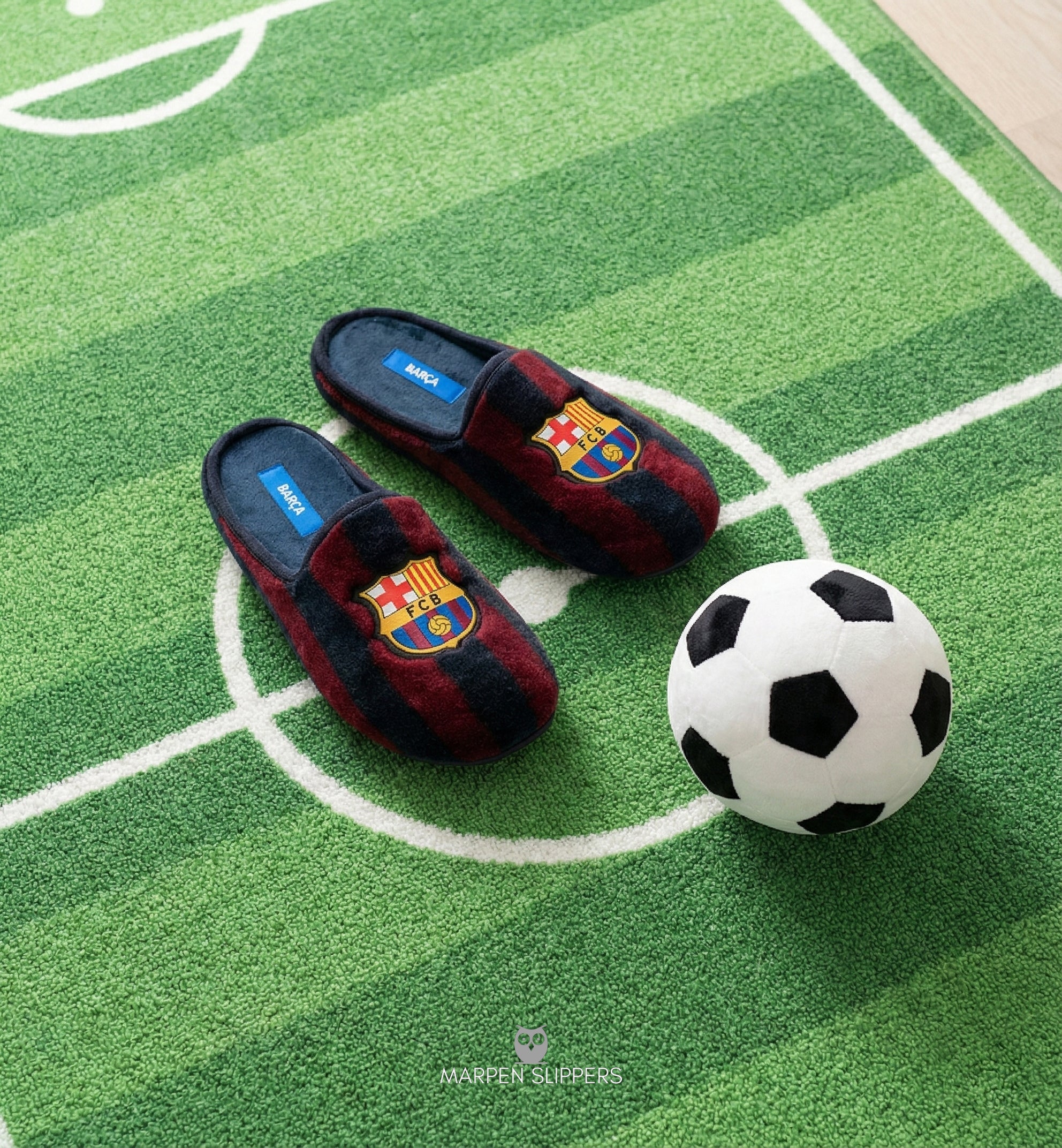 Zapatillas de casa oficiales de Marpen, regalo para un culé
