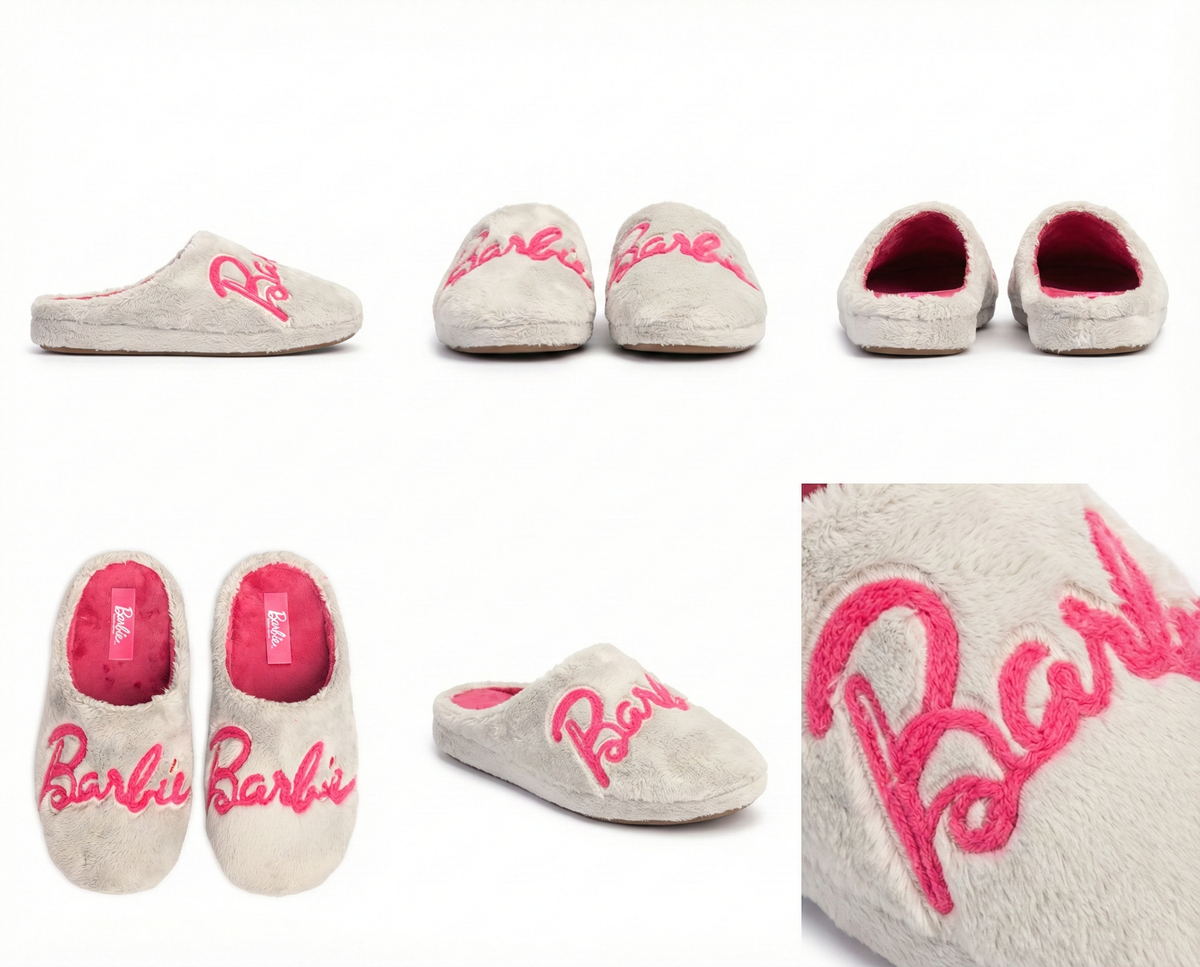 Barbie Logo Gris – todas las vistas