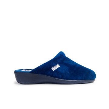 SLIPPERS CUÑA VULCANIZADO MARINO