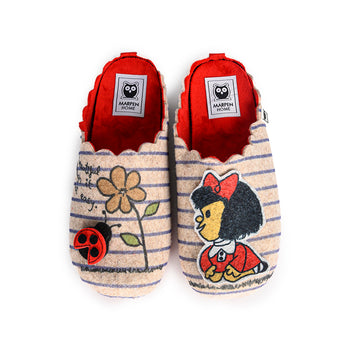 Slippers Mafalda Rojo