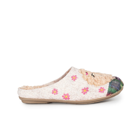Slippers Ovejita Floral