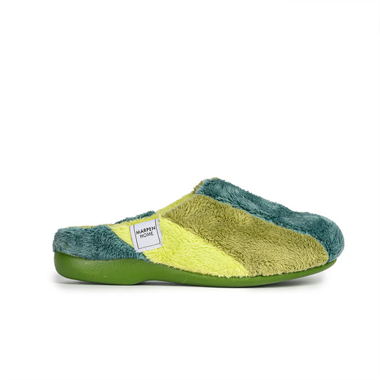 Slippers Tricolor verde