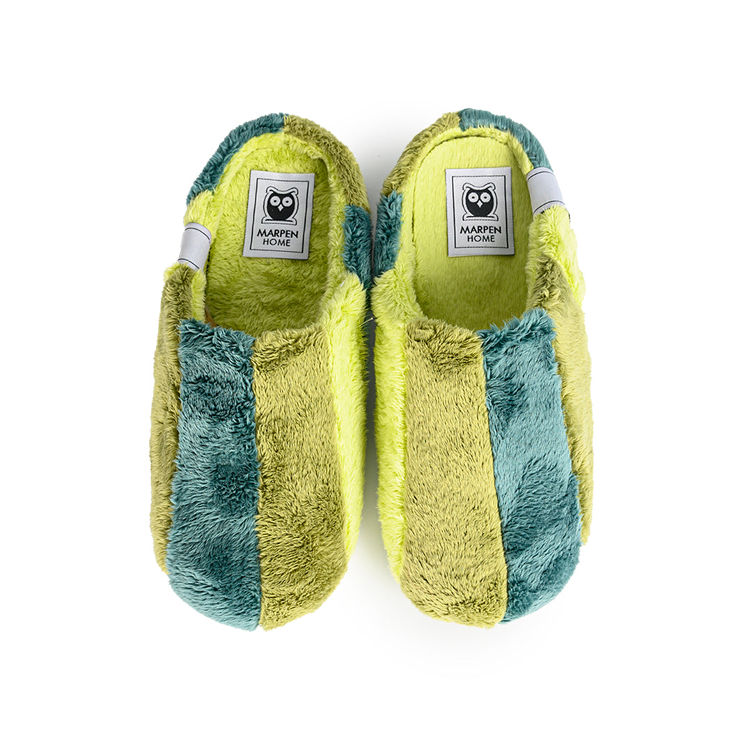 Slippers Tricolor verde