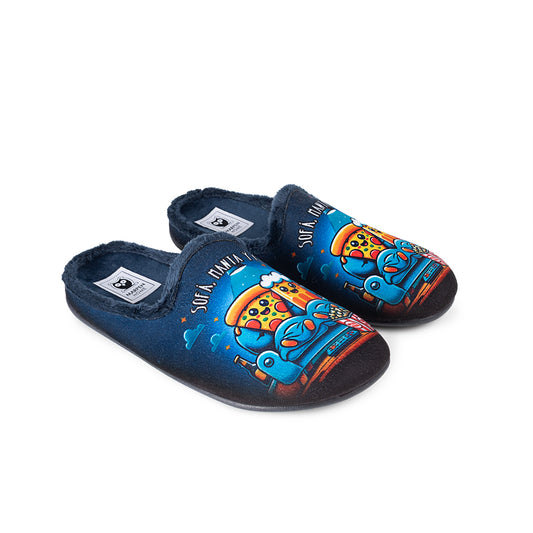 Slippers Sofá, Manta y Peli