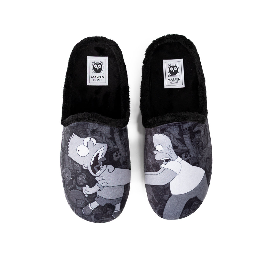 Slippers de Personajes Amarillos – vista desde arriba