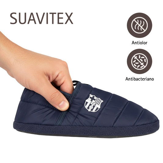 Zapatillas FC Barcelona acolchadas cerradas