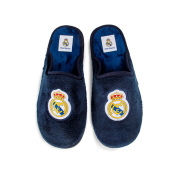 Zapatillas de casa Real Madrid Oficiales Temporada 24-25 (Ligeras) en Suatex Azul Marino