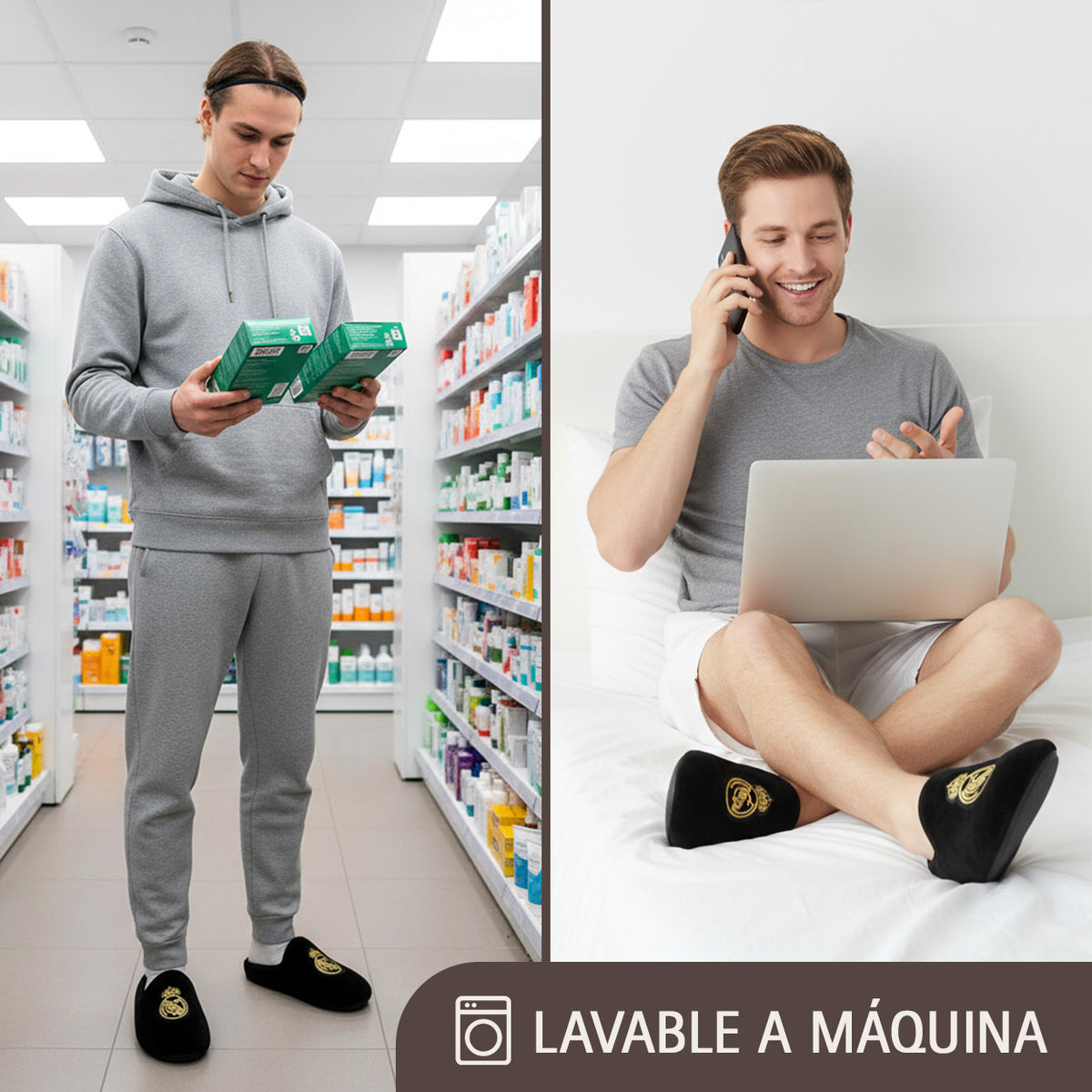 Real Madrid Suatex Negro – en casa