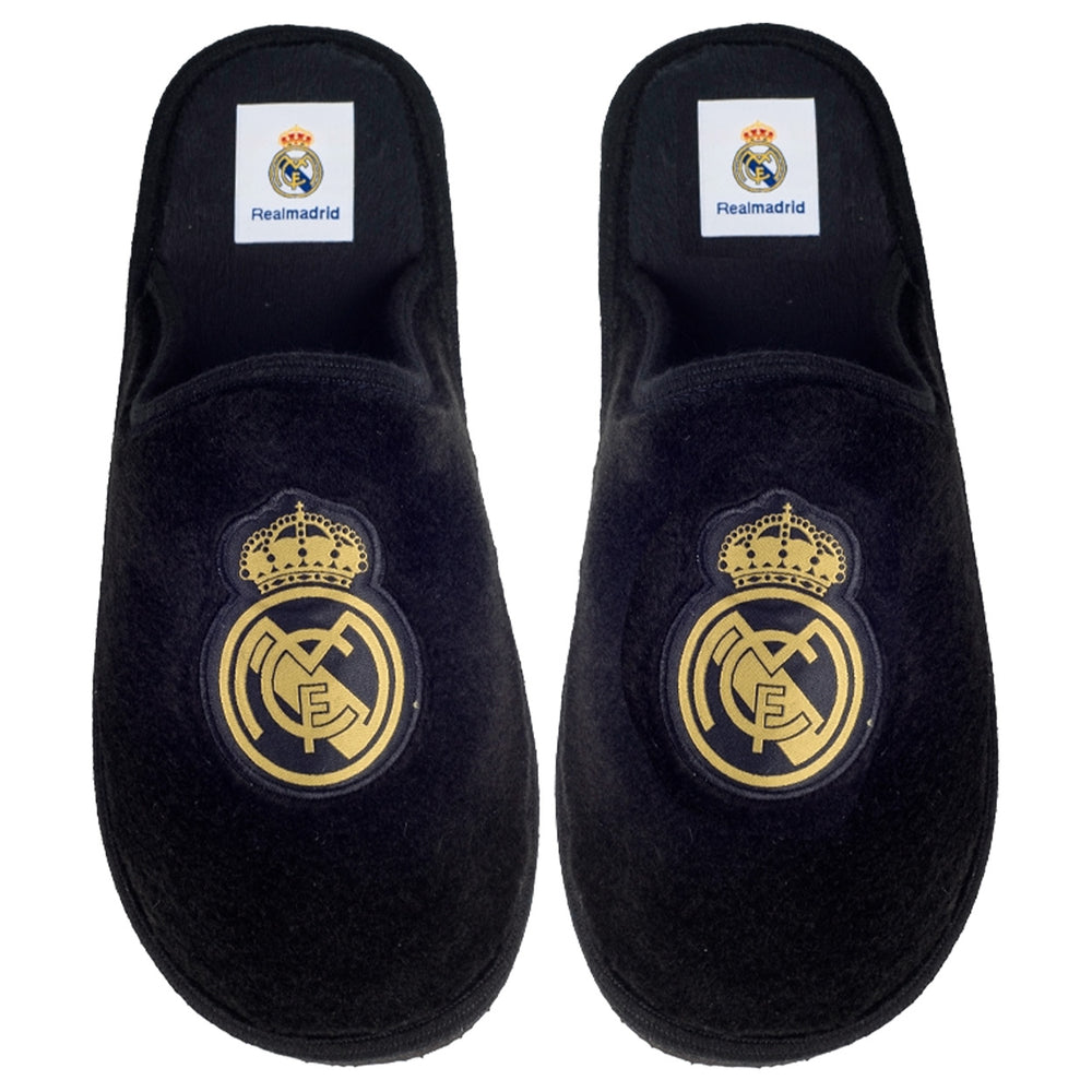 Real Madrid Suatex Negro (Suela Ligera)