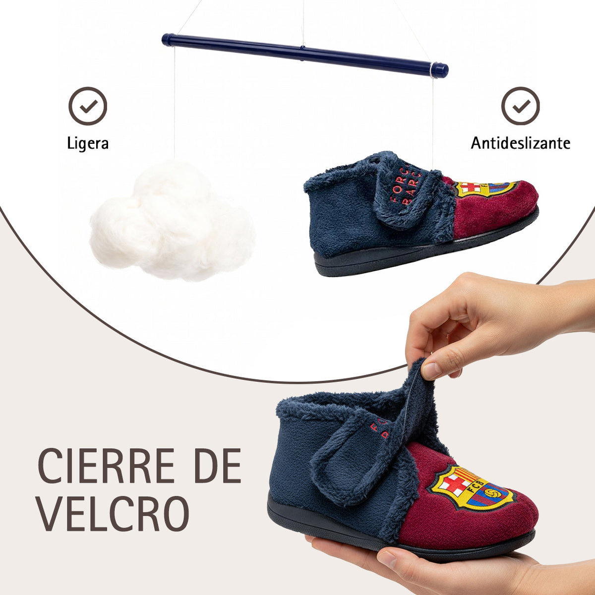Barça Botitas Niño con Escudo – características 2