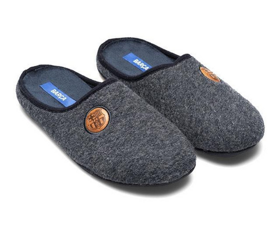 Slippers FC Barcelona Azul Escudo Azul Marino