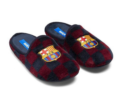 Slippers FC Barcelona Cuadros