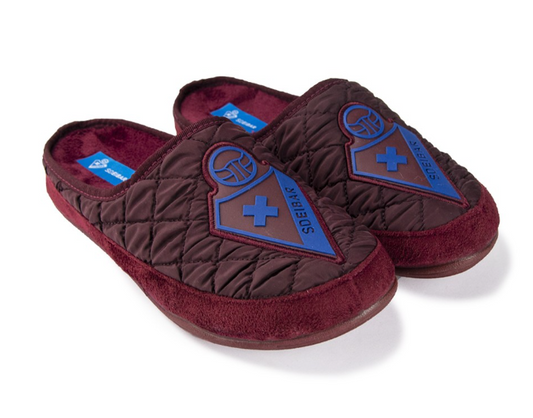 Zapatillas SD Eibar Amatista Rombo Burdeos