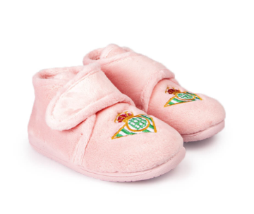 Botitas Real Betis niño/a con Escudo ROSA
