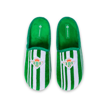 Zapatillas de casa del Real Betis Oficiales a Rayas Verdiblancas