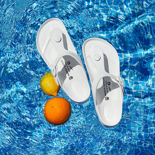 Sandalias Esclava Eva Blanco