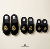 Real Madrid Suatex Negro (Suela Ligera)