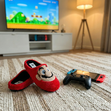 Slippers Mario Bros