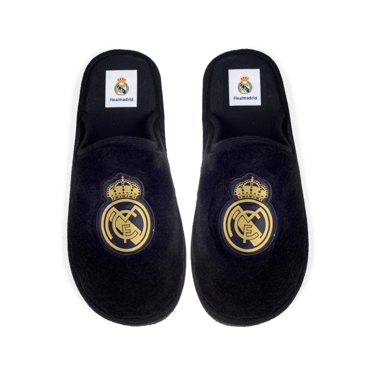Real Madrid Suatex Negro (Suela Ligera) – vista desde arriba 2