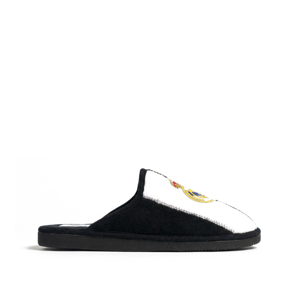 Real Madrid Bicolor Negro (Suela Ligera) – vista lateral