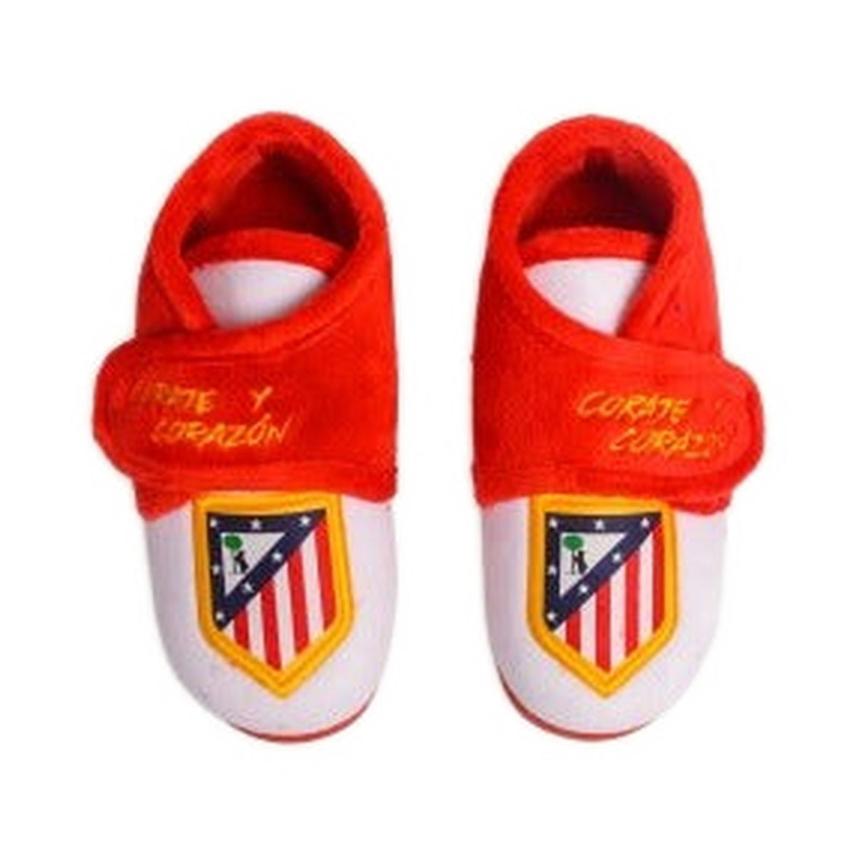 Atlético de Madrid Botitas Niño Escudo – vista desde arriba