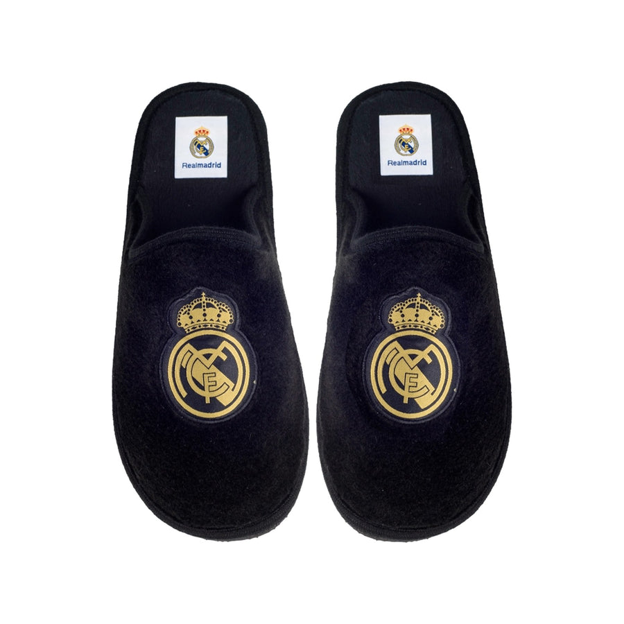 Real Madrid Suatex Negro (Suela Ligera)