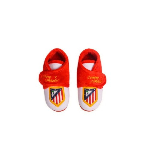 Atlético de Madrid Botitas Niño Escudo – vista desde arriba