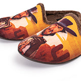 Slippers Oeste Marrón