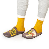 Slippers "Born to Drink Beer" Marrón