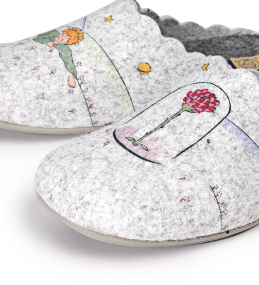 Slippers Principito LPM2 Gris