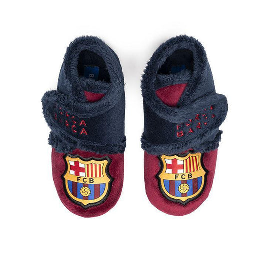 Zapatillas estilo bota niños FC Barcelona Escudo