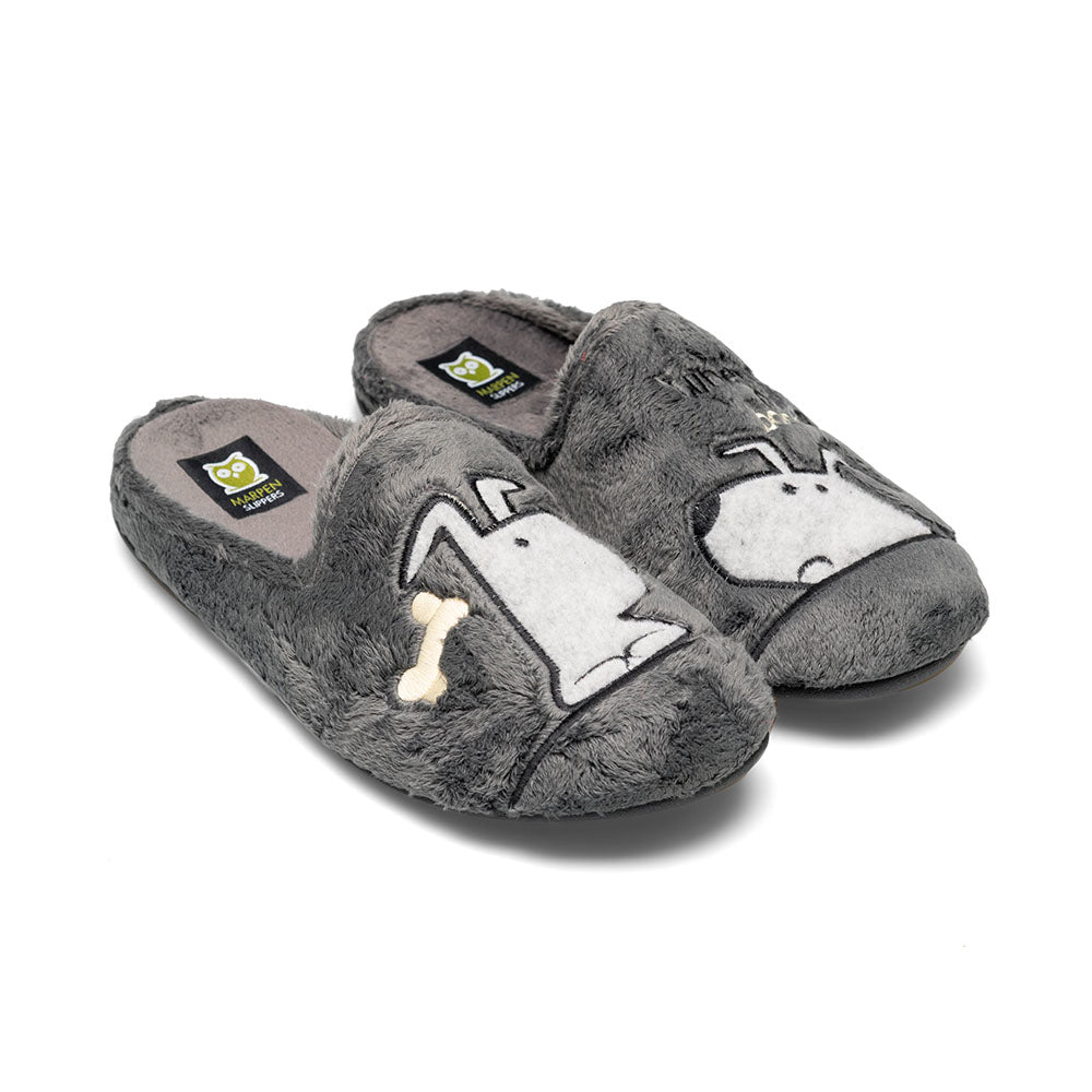 Slippers Hueso Gris